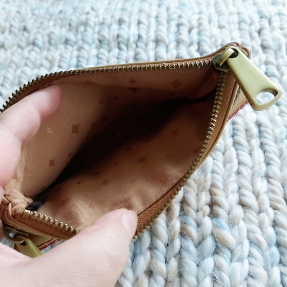 🗝Fossil Explorer Tan Leather w/Colored Stitch Strip - Picture 5 of 11